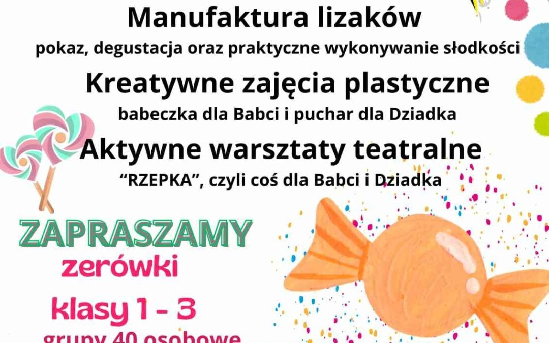 Warsztaty dla babci i dziadka
